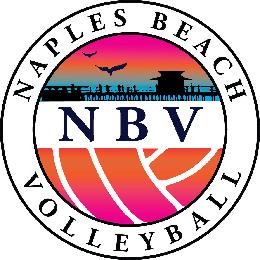 NAPLES BEACH VOLLEYBALL, NBV logo