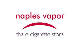 NAPLES VAPOR THE E-CIGARETTE STORE logo