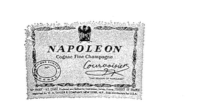 NAPOLEON COGNAC FINE CHAMPAGNE COURVOISIER logo