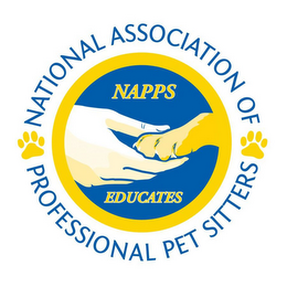 NAPPS EDUCATES NATIONAL ASSOCIATION OF PROFESSIONAL PET SITTERS logo
