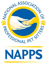 NAPPS NATIONAL ASSOCIATION OF PROFESSIONAL PET SITTERS logo