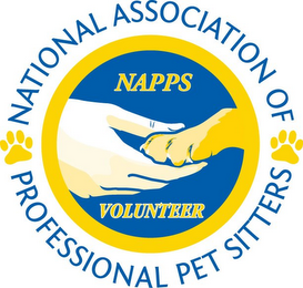 NAPPS VOLUNTEER NATIONAL ASSOCIATION OF PROFESSIONAL PET SITTERS logo