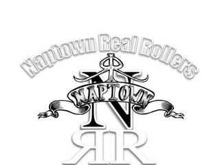 NAPTOWN REAL ROLLERS RR NAPTOWN N RR logo