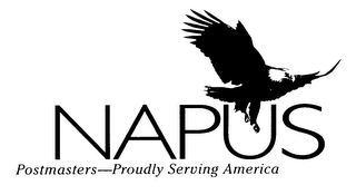 NAPUS POSTMASTERS-PROUDLY SERVING AMERICA logo
