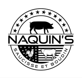 NAQUIN'S SAUCISSE ET BOUDIN logo