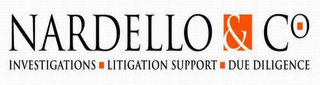 NARDELLO & CO. INVESTIGATIONS LITIGATION SUPPORT DUE DILIGENCE logo