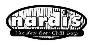 NARDI'S THE BEST EVER CHILI DOGS logo