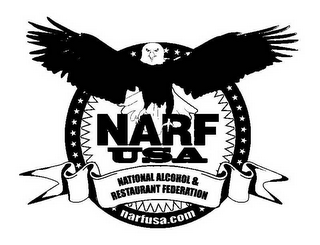 NARF USA NATIONAL ALCOHOL & RESTAURANT FEDERATION NARFUSA.COM logo