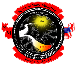 NARROW WAY MINISTRIES BUENA VISTA PA LIFE DEATH MATTHEW 7:13-14 LIFE DEATH MM logo