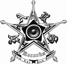 N.A.R.S. RECORDS NEW AGE ROCK STARS logo