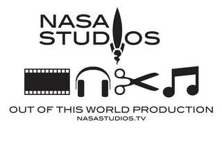 NASA STUDIOS OUT OF THIS WORLD PRODUCTION NASASTUDIOS.TV logo