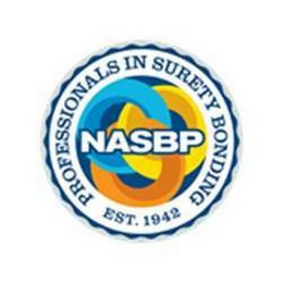 NASBP PROFESSIONALS IN SURETY BONDING EST. 1942 logo