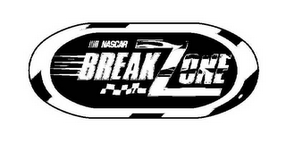 NASCAR BREAK ZONE logo