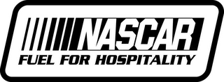 NASCAR FUEL FOR HOSPITALITY logo
