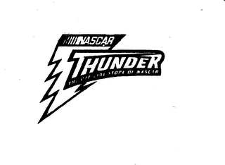 NASCAR THUNDER THE OFFICIAL STORE OF NASCAR logo