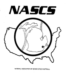 NASCS NATIONAL ASSOCIATION OF SENIOR CITIZEN SOFTBALL logo