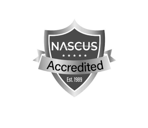 NASCUS ACCREDITED EST. 1989 logo