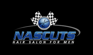 NASCUTS HAIR SALON FOR MEN logo