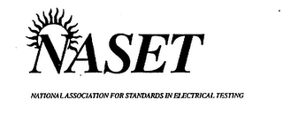 NASET NATIONAL ASSOCIATION FOR STANDARDS IN ELECTRICAL TESTING logo