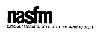 NASFM NATIONAL ASSOCIATION OF STORE FIXTURE MANUFACTURERS logo