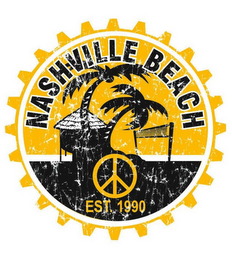 NASHVILLE BEACH EST. 1990 logo