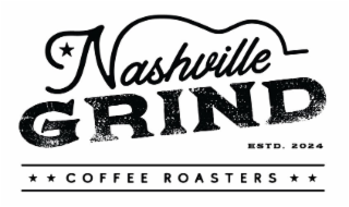 NASHVILLE GRIND ESTD. 2024 COFFEE ROASTERS logo
