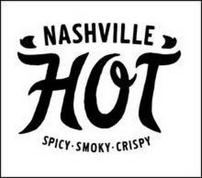 NASHVILLE HOT SPICY · SMOKY · CRISPY logo