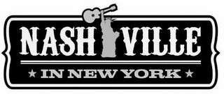 NASHVILLE IN NEW YORK logo