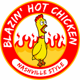 NASHVILLE STYLE BLAZIN' HOT CHICKEN BHC logo
