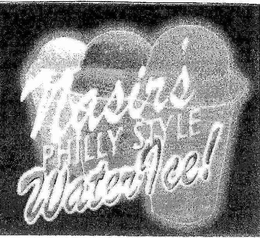 NASIR'S PHILLY STYLE WATER ICE! logo