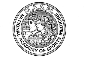 N.A.S.M. NATIONAL ACADEMY OF SPORTS MEDICINE logo