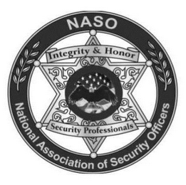 NASO NATIONAL ASSOCIATION OF SECURITY OFFICERS INTEGRITY & HONOR SECURITY PROFESSIONALS logo