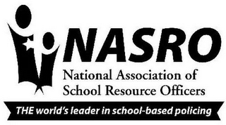 NASRO NATIONAL ASSOCIATION OF SCHOOL RESOURCE OFFICERS THE WORLD'S LEADER IN SCHOOL-BASED POLICING logo
