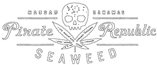 NASSAU BAHAMAS PIRATE REPUBLIC SEAWEED logo