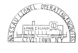 NASSAU LIONEL OPERATING ENGINEERS LEVITTOWN NY LONG ISLAND NLOE logo