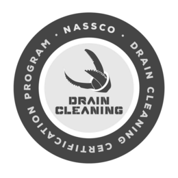 NASSCO · DRAIN CLEANING CERTIFICATION PROGRAM · DRAIN CLEANING logo