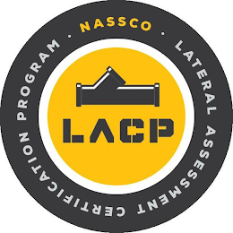NASSCO LATERAL ASSESSMENT CERTIFICATION PROGRAM LACP logo