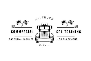 NASTRUCK COMMERCIAL CDL TRAINING ESSENTIAL WORKER JOB PLACEMENT ESTD 2021 logo