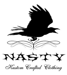 NASTY KUSTOM CRAFTED CLOTHING logo