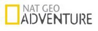 NAT GEO ADVENTURE logo