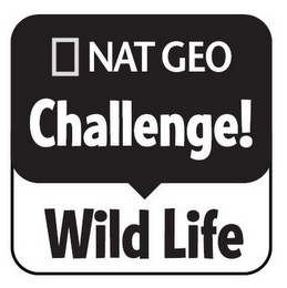 NAT GEO CHALLENGE! WILD LIFE logo