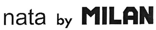 NATA BY MILAN logo