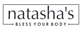 NATASHA'S BLESS YOUR BODY logo