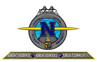 NATCHEZ ADAMS SCHOOL DISTRICT 61 N GREAT STUDENTS SCHOOLS COMMUNITY logo