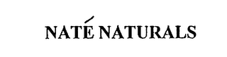 NATE NATURALS logo