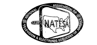 NATESA NATIONAL ASSOCIATION OF TELEVISION & ELECTRONIC SERVICERS OF AMERICA logo