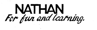 NATHAN FOR FUN AND LEARNING. logo
