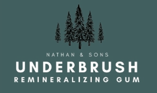 NATHAN & SONS UNDERBRUSH REMINERALIZING GUM logo