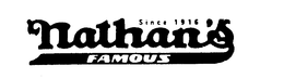 NATHAN'S FAMOUS SINCE 1916 logo