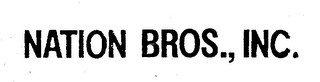 NATION BROS., INC.